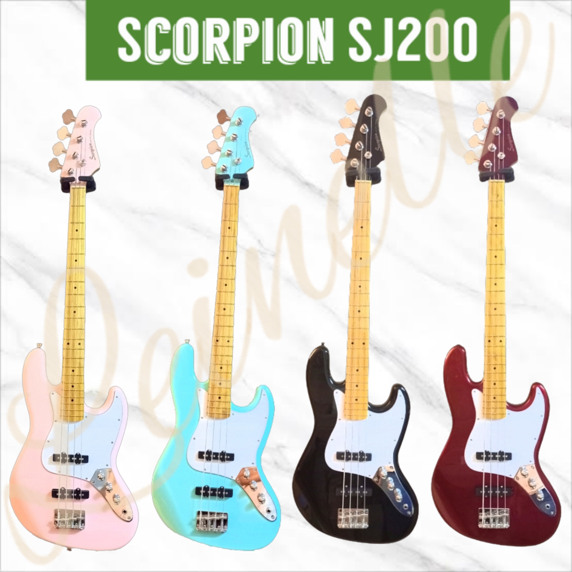 Scorpion SJ200 Bass Elektrik Jazz Model