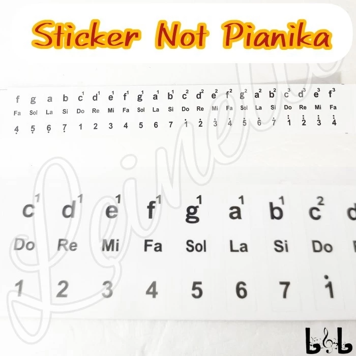 Sticker Not Pianika
