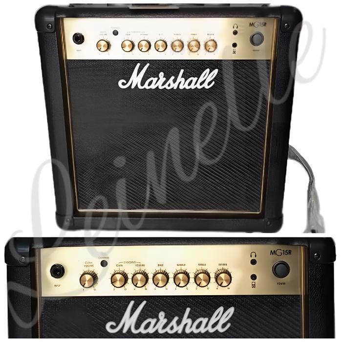 Guitar Amplifier Marshall MG15GR Gold Amply Ampli Gitar MG15R